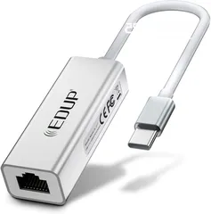  3 USB C to Ethernet Adapter RJ45 to Type C Gigabit Network LAN Converter 10/100/1000Mbps  تحويلة