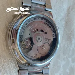  3 ساعة seiko 5 اصليه مستعمل