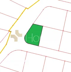  2 ارض سكنية للبيع في دابوق - المنش على شارعين بمساحة 568 م