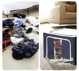  6 صندوق تخزين الملابس العملي والمتين  ودّعي الفوضى وعيشي الترتيب بكل فصول السنة في داعي تحتاري