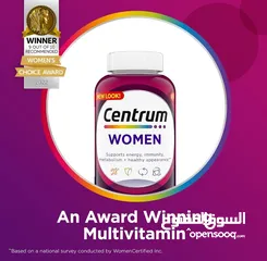  3 فيتامين Centrum for women