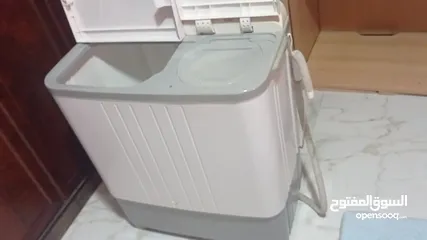  3 غساله مع نشافه استعمال بسيط للبيع بسعر مغري