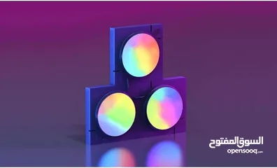  2 Lifesmart Cololight MIX KIT (3 قطع) ، مصابيح LED RGB ، يدعم نظام التشغيل iOS و Android ، اتصال WIFI