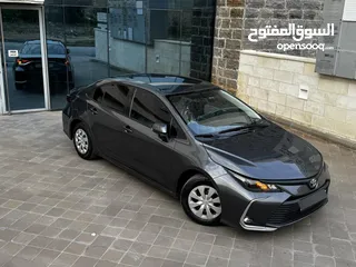  1 تويوتا كورولا موديل 2021 7  جيد ولا ملاحظه فل كامل عدا الفتحه بحاله الوكاله جمرك جديد