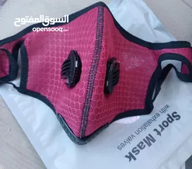  13 Sport  Mask   قناع رياضي مع صمامات الزفير