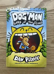  5 Dog Man books by Dav Pilkey including the Dog Man’s best seller “The Scarlet Shedder” (12 Books)