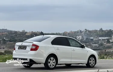  8 سكودا رابيد موديل 2015 ديزل اصل برايفت يد ثانية محرك 1600 جير عادي