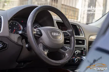  16 Audi Q5 2015 Quattro   السيارة وارد و بحالة الوكالة