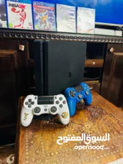  2 Playstation 4 Slim  بلاستيشن 4 سلم