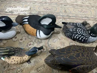  4 تحف لطيور كندية - مجموعة 20 قطعة - تم شراءها من كندا