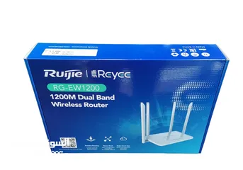  1 راوتر نوع RUIJIE  موديل RG-EW1200   1200M Dual-band Wireless Router