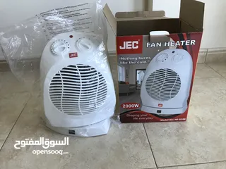  2 JEC Fan heater