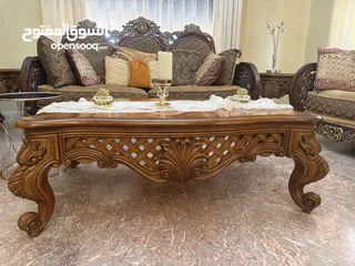  7 غرفة ضيوف وسفرة مستعمل للبيع