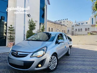  1 اوبل كورسا 2014  اصل اوتماتك بنزين ماتور 1400 بوضعية فوق الممتازة الله يبارك لصاحب النصيب..