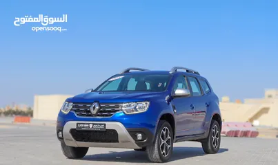  3 Renault Duster 2021 GCC Original Paint accident-free in excellent condition 747 P.M