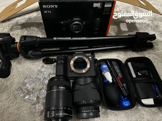  5 SONY a7iii & canon 55-250mm lens