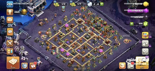  11 قريتين كلاش اوف كلانس للبيع clash of clans