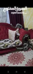  6 طقم كنب بحالة ممتازة خشب ثقيل للبيع