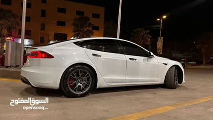  7 تيسلا s موديل 2021 الشكل الجديد شكل البليد