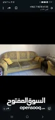  3 طقم كنب ثمن 8  مقاعد نضيف وا جديد