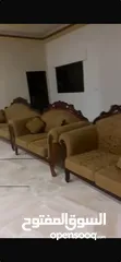  1 طقم كنب مستعمل بحاله جيدة