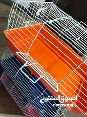  6 قفص لللبط و ارانب و هامستر ازواج ، و طيور و كل شي