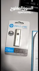  1 فلاشة HP جديدة 256G