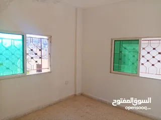  1 شقه للايجار غرفتين وصاله ومطبخ وحمام دور ارضي