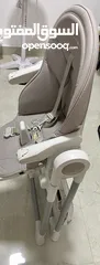  3 كرسي مع طاولة للاطفال ، adjustable feeding chair with table