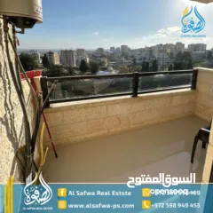  7 شقه مميزه للايجار المصايون قرب البنك العربي باطلاله جميله ومشمسه من كل الجهات