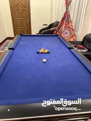  1 طاوله بلياردو للبيع في الزرقاء