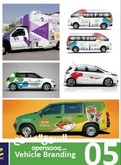  3 ALL KINDS OF STICKER ,VEHICLE BRANDING, WALL GRAPHIC WORK AND WALL PAPER INSTALLATION WORKS.