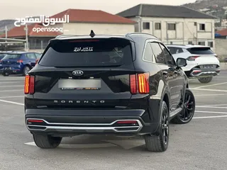  15 كايا سورينتو /2020 فل الفل  فتحة سقف بانوراما  2x4 ///200Hp  ديزل  2200cc  فل الفل مسكر بلاك