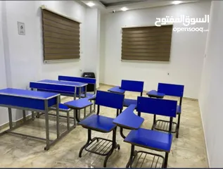  7 قاعات مركز تعليمي للايجار (محاضرات / دورات / أنشطة أطفال)  يمكن استئجار قاعة أو مكان كامل