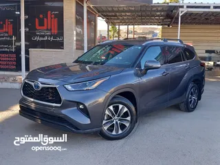  17 تويوتا هايلاندر موديل 2022 فل مع فتحة  اقساط على الهوية فقط