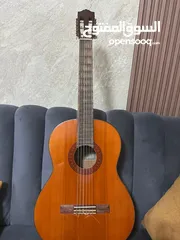  3 guitar classical yamaha c70 جيتار كلاسيكال    نوع ياماها احترافي شبه جديد مع اوتارو الاصلية