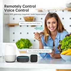  8 قفل ذكي ‏Razuvious، قفل باب ببصمة الإصبع،قفل دخول بدون مفتاح، تطبيق مجاني، بطاقة IC، للمنزل والمكتب