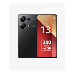  3 XIAOMI NOTE 13 PRO -5G- ( 512GB ) / RAM 12 NEW /// شاومي نوت 13 برو ذاكرة 512 رام 12 الجديد