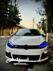  7 جولف mk6  جير عادي   موديل 2011 تسيير 2014 بالرخصه