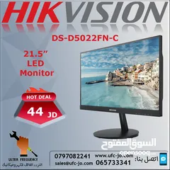  1 شاشة Hikvision حجم 21.5”