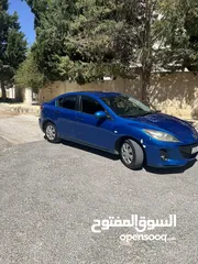  7 مازدا زوم 3 لون ازرق 2014