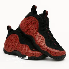  2 Nike foamposite lava /size 43.5