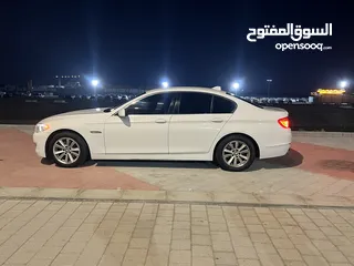  8 BMW 520i 2013 F10 نظيييف