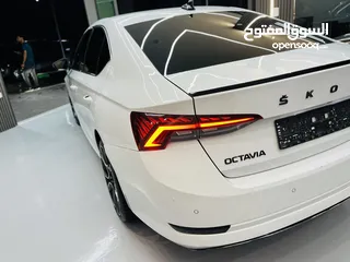  4 سكودا اوكتافيا 2020 بالرخصة سعررررررر حرق
