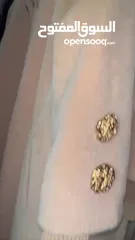  3 جكيت فرو قماش كثير فخم وثقيل