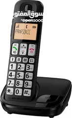  1 تلفون ارضي لاسلكي بناسونك Panasonic KX-TGE110
