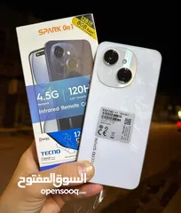  2 مع سماعه بلوتوث جهاز جديد بلكرتونه Ticno Spark GO رام 6 و  8 جيجا 64 و 128 مكفول سنة متوفر توصيل