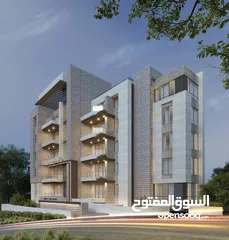 8 شقه للبيع في عمارة اليجنت في عين منجد بالقرب من بلدية رام الله و مطعم تغميسة , عمارة مكونة من 12 شقة