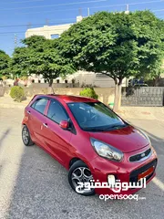  1 كيا بيكانتو 2017 توماتيك فل اعلى صنف ماتور 1250cc السياره بحالة الوكاله