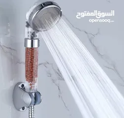  1 دش POWER SHOWER الأيوني – استحمام فاخر وانتعاش يومي يساعد على تقليل ترسّبات الكلس ويجعل بشرتك أنعم